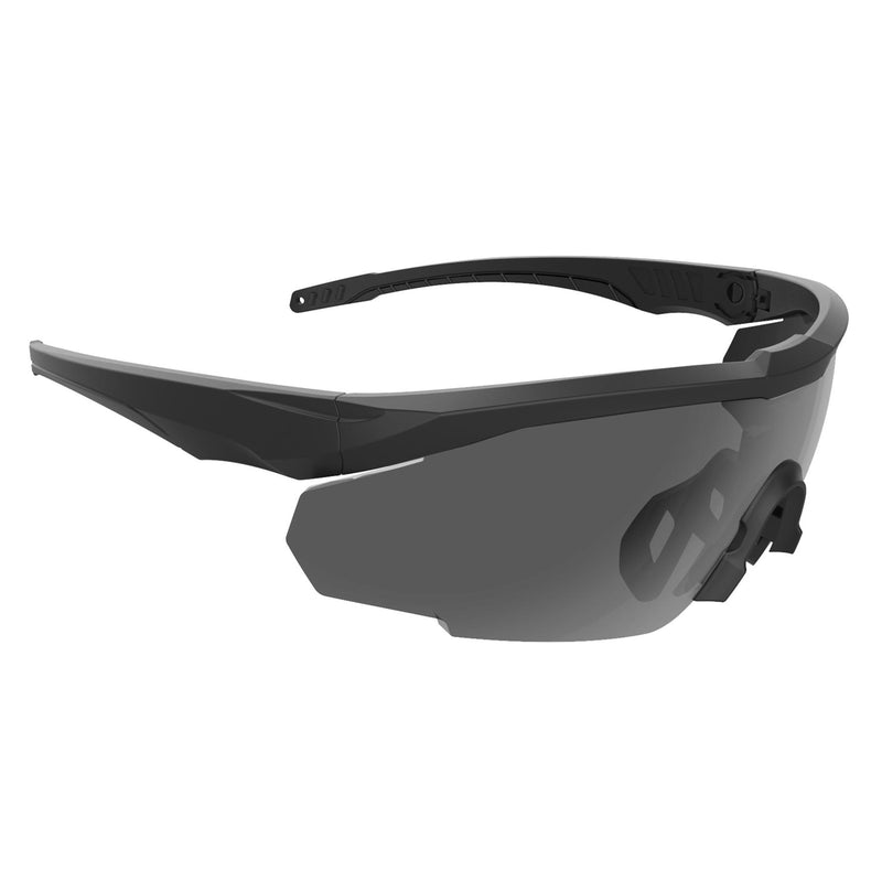 Swisseye BLACKHAWK PRO Tactical Glasses Black Frame Interchangeable Lenses