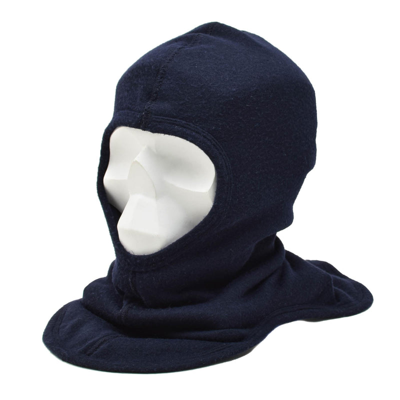 Original German Military Balaclava Heat Protection Fire Resistant Navy