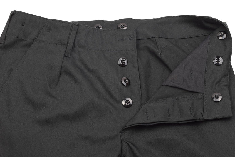 German Military style moleskin pants durable black combat uniform trousers NEW