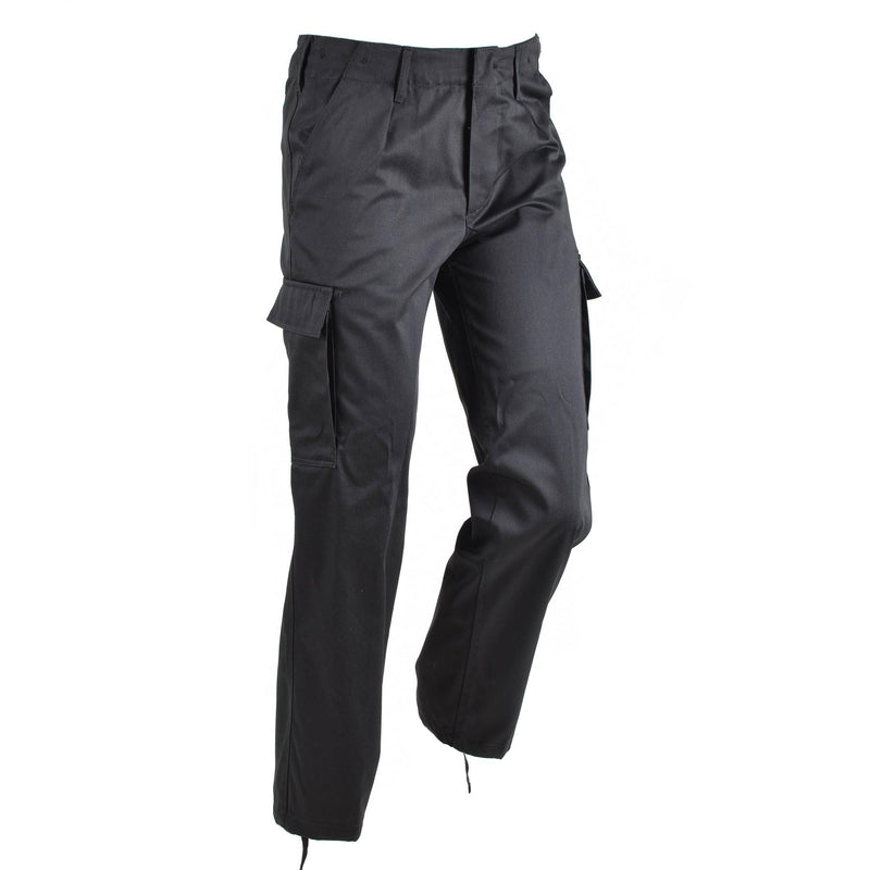 German Military style moleskin pants durable black combat uniform trousers NEW