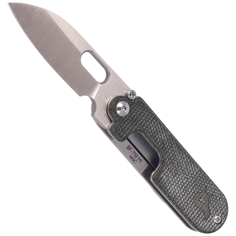 Fox Knives Brand BEAN GEN2 folding pocket knife satin coated 440C stainless steel