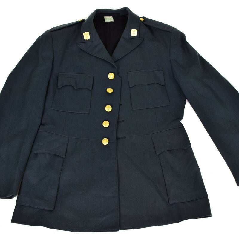 Genuine Swedish army infantry blue parade uniform Sweden military dress jacket