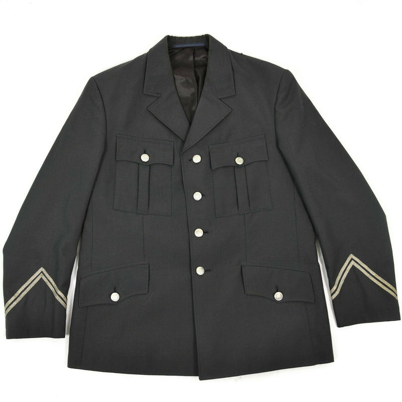 formal military surplus jacket gray color 