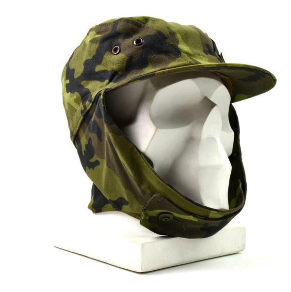 Original Czech Army Military cap M 95 camo CZ field combat hat woodland NEW