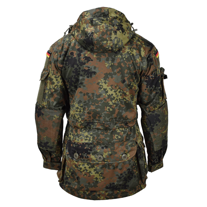 Leo Kohler military KSK smock tactical jacket hooded field army flecktarn camo