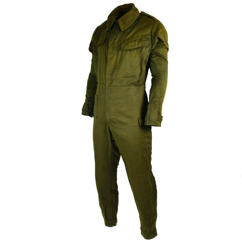 Genuine Belgian army tanker coveralls suit overall Jumpsuit Olive OD