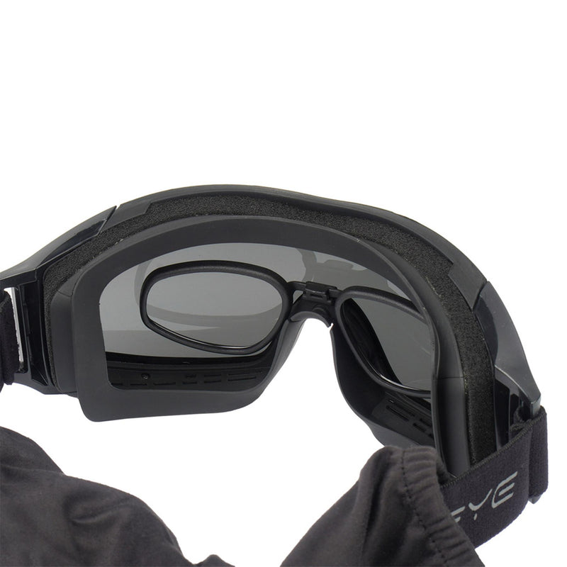 Swisseyye F-TAC Tactical Goggles Interchangeable Lenses Various Frame Colors