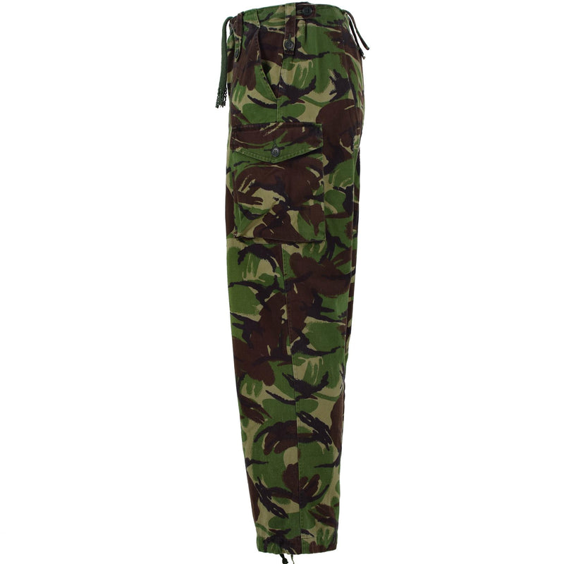 Original British army pants temperate DMP woodland combat BDU trousers surplus