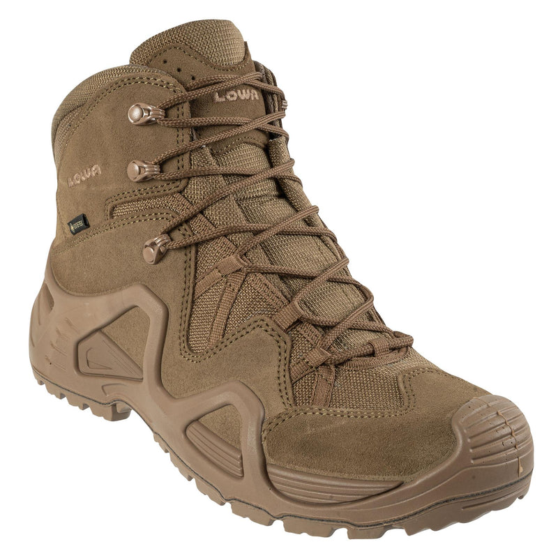 Lowa Zephyr GTX Mid TF Tactical Shoes Water Resistant GORE-TEX® Membrane Coyote