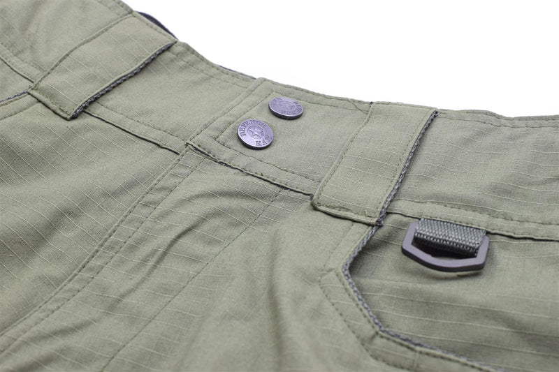 MFH Brand Military style shorts bermuda sturdy cotton ripstop olive uniform NEW