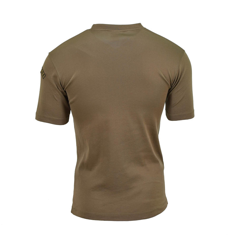 Original Swiss army T-Shirts Khaki quick dry breathable sportswear shirt surplus