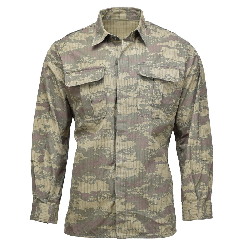 Original Turkish military shirts ripstop lightweight tactical arid desert camo