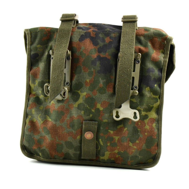 Original German army flecktarn camo combat bag military webbing system surplus