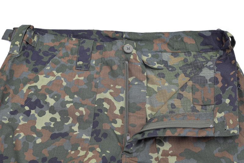 Mil-Tec Brand Military style flecktarn BDU commando pants lightweight ripstop