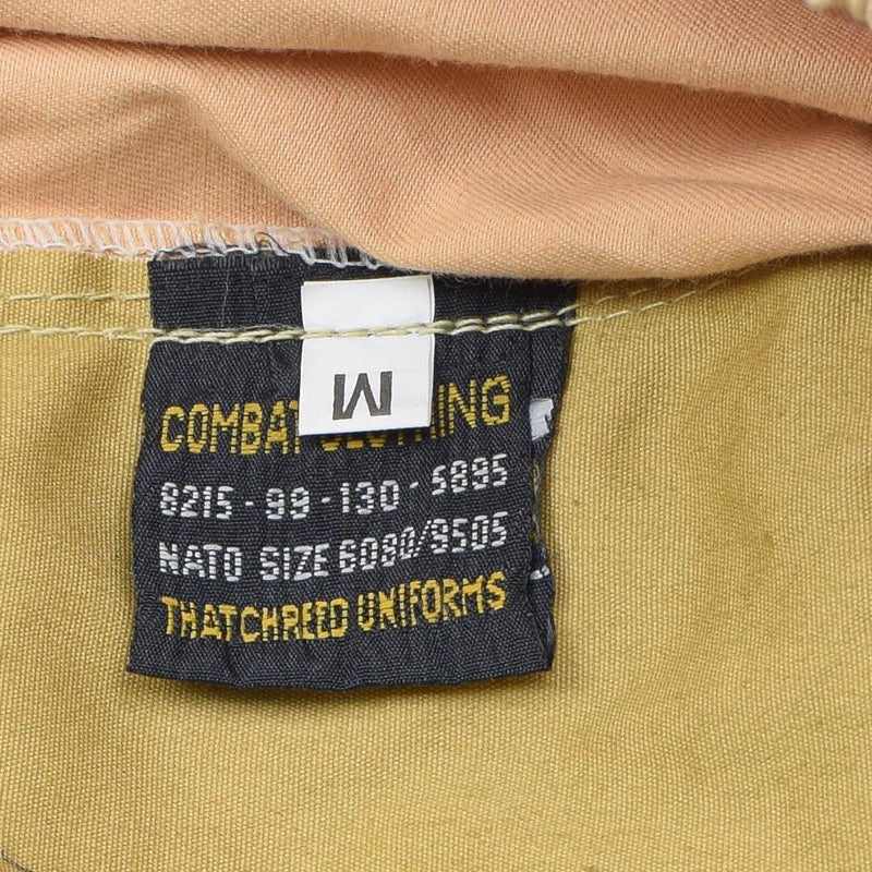 Original British military work safari tan pants adjustable workwear trousers NEW