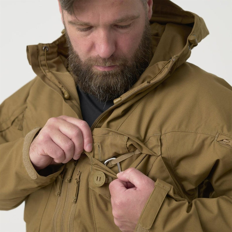 Helikon-Tex Piligrim Anorak Jacket Fire Resistance Quick Dry Waxable Bushcraft