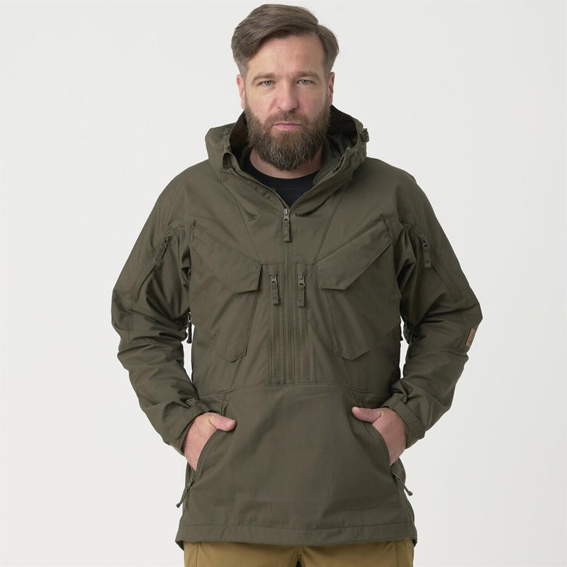 Helikon-Tex Piligrim Anorak Jacket Fire Resistance Quick Dry Waxable Bushcraft