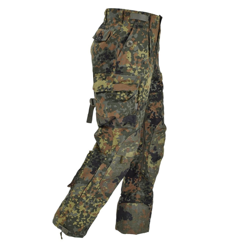 Leo Kohler KBS Flecktarn camo tactical pants reinforced trousers troops combat