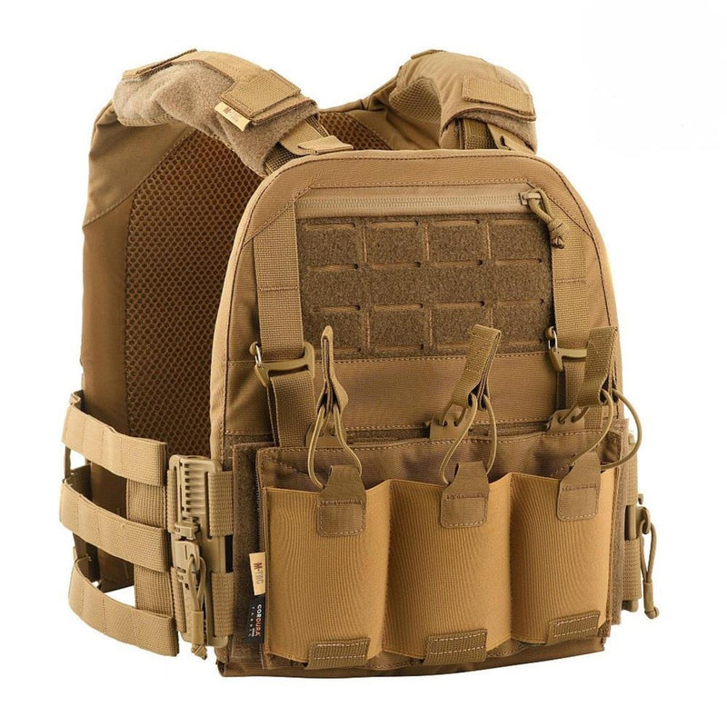 M-TAC Military Plate Carrier Vest tactical quick-release mag pouches Multicamo