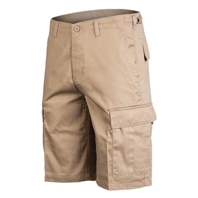 Mil-Tec Brand Army Style Khaki bermuda combat uniform cargo military shorts