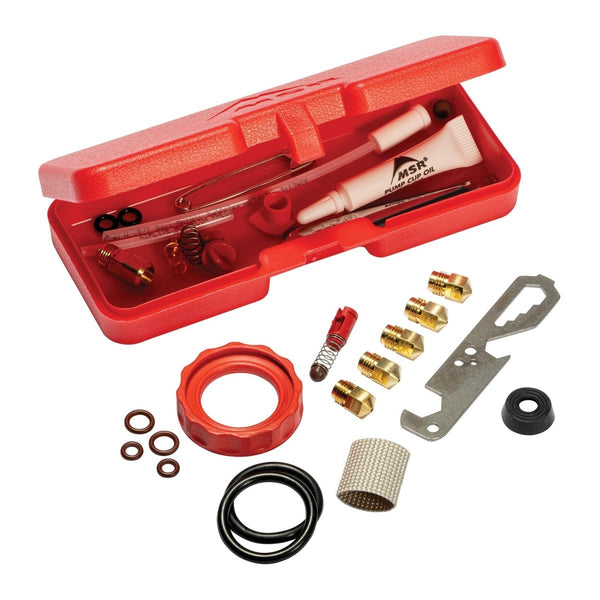 MSR Expedition Stove Service Kit Maintenance Repairs Field Readiness Red