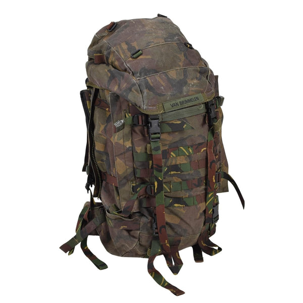 Original Dutch Military Tactical Backpack 60L MOLLE Loops DPM Woodland Camo