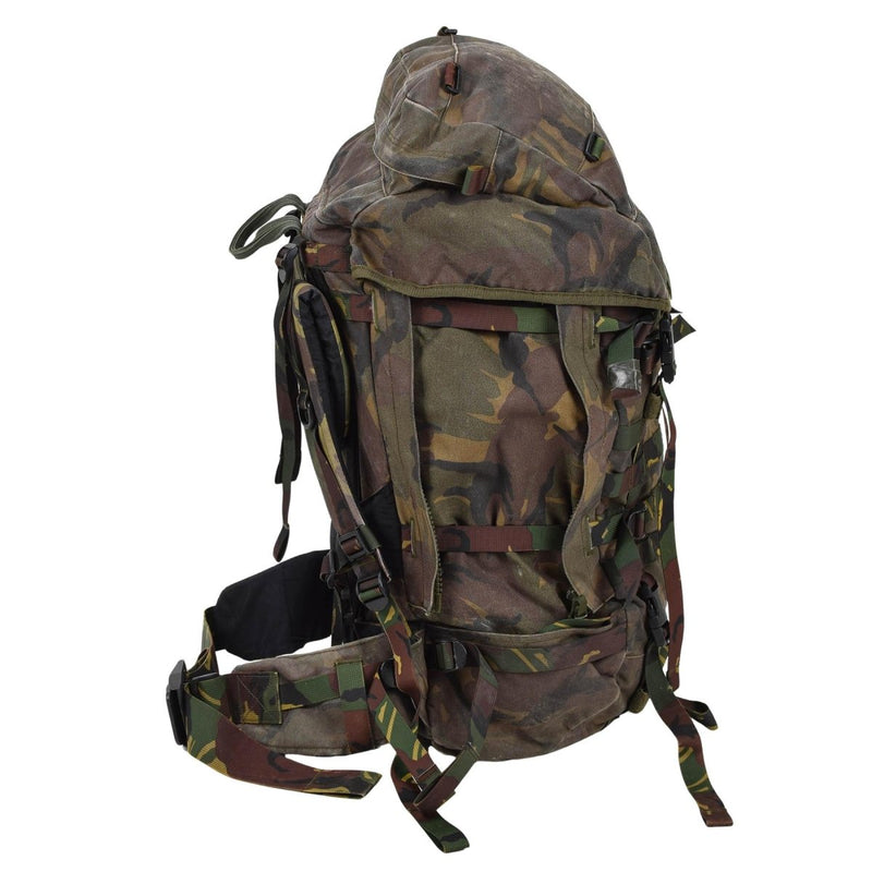 Original Dutch Military Tactical Backpack 60L MOLLE Loops DPM Woodland Camo