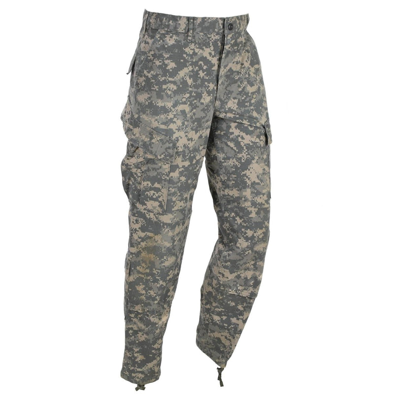 Original U.S. Military Field Pants Rip Stop ACU Digital Tiger Stripe Camo