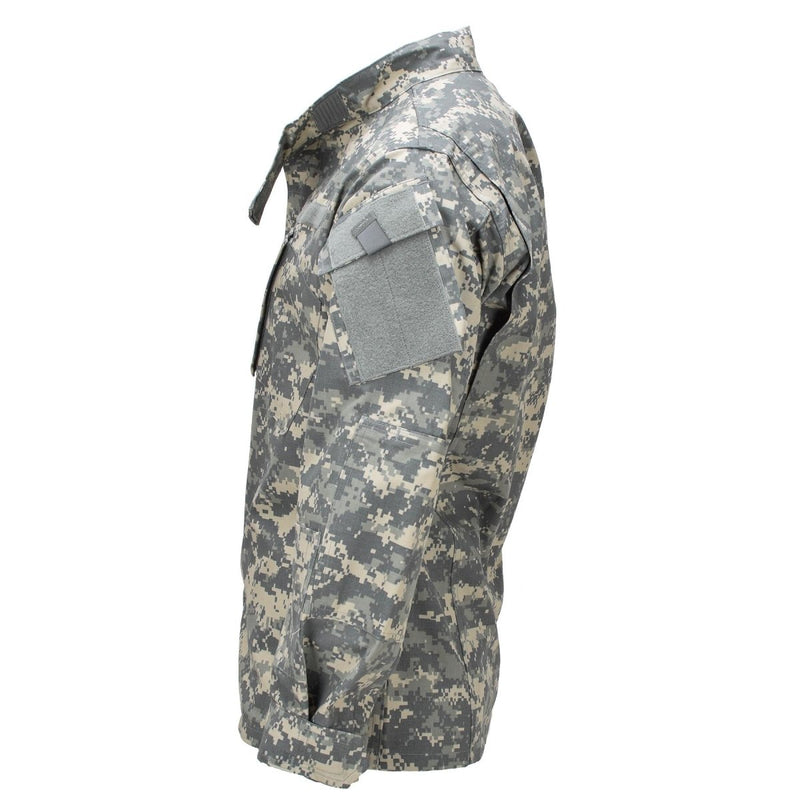 Original U.S. Military Uniform Jacket Reinforced Elbows ACU Digital Camouflage