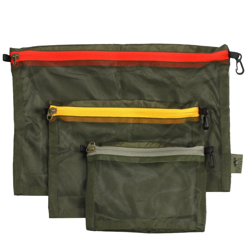 Tasmanian Tiger Mesh Pocket Bag Set 3 Sizes Tactical Storage Pouch EDC Gear