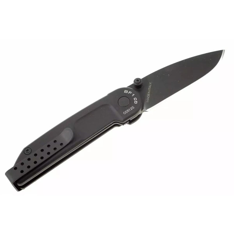 Extrema Ratio BF1 CD tactical universal folding pocket knife drop point blade 58HRC N690 steel Black