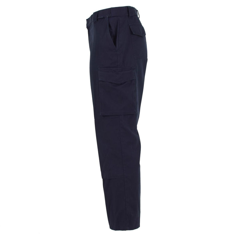 Police blue pants original army police uniform lightweight unisex work casual trousers