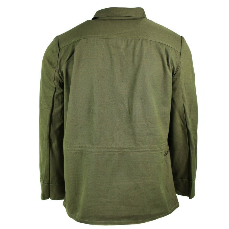 vintage olive military field shirts