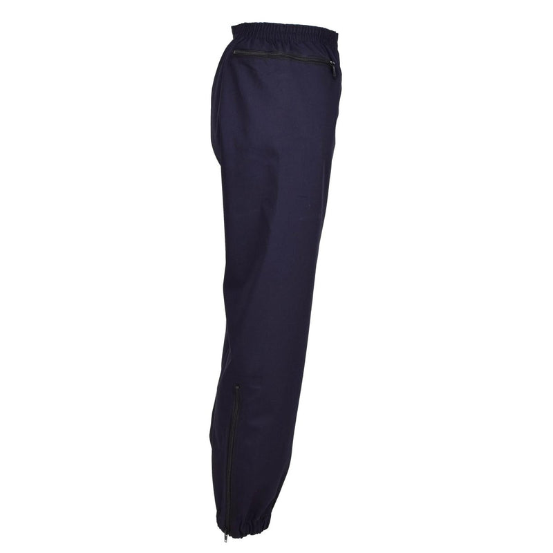 Rain pants original Dutch military Gore-Tex waterproof outdoor trousers built-in compression pocket