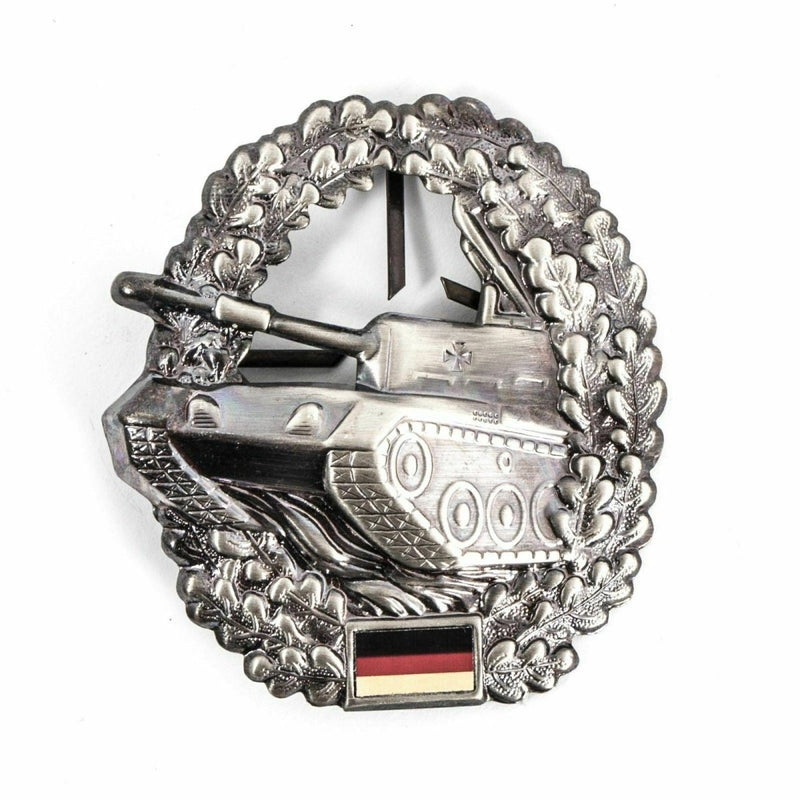 Genuine German army BW Panzer Beret Insignia Badge Tanker cockade Panzertruppe