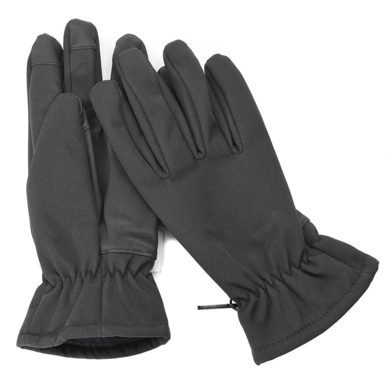 Mil-Tec Gloves Men Softshell THINSULATE™ lining Black Winter gloves