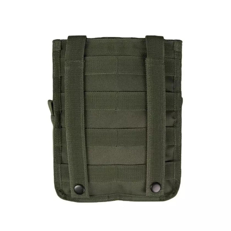 MIL-TEC laser cut tactical belt pouch field utility case Molle webbing systems large bag olive lightweight