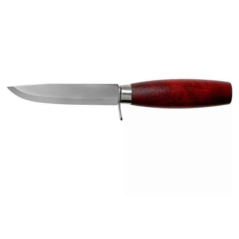 MORAKNIV Classic No. 2F universal Swedish fixed knife carbon blade finger guard birch wood handle