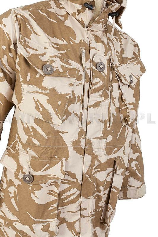 Original British army military combat desert camo jacket parka smock windproof casual wear