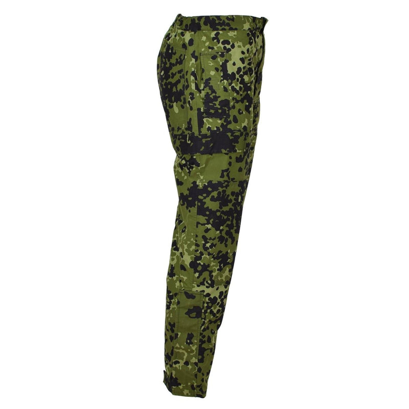 Original Danish army rain pants camo M84 waterproof tactical combat trouser reinforced seat and knees all seasons