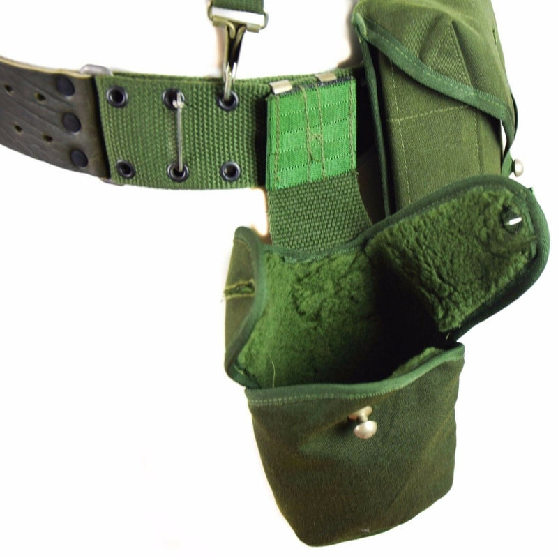 Original Swedish army vintage Webbing set 304 tactical belt H-Straps