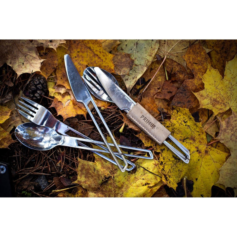 Primus CampFire Cutlery Set lightweight stainless steel camping hiking utensils lightweight durable